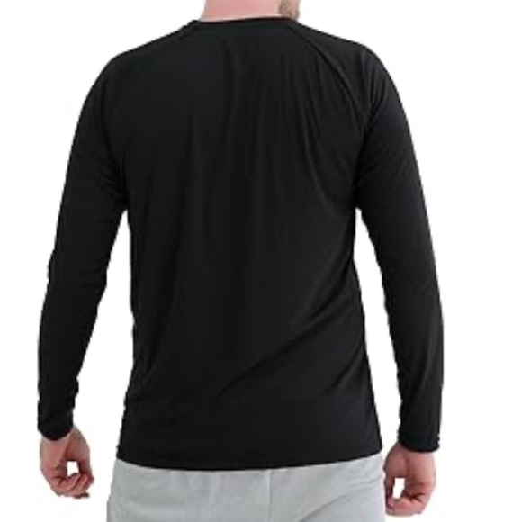 Shuanghu Black Spf50 Long sleeve men's Top - Picture 3 of 13